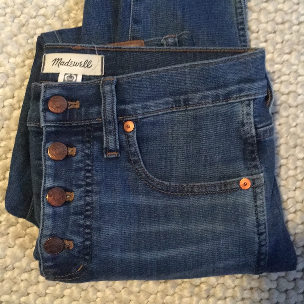 Madewell 10” high rise skinny 27”